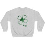 Stethoscope Clover Sweatshirt - Image 4